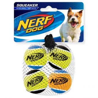 NERF DOG Tennisball mit Quietscher 
