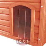 Trixie Kunststofftür f. NATURA Flachdach-Hundehütte 