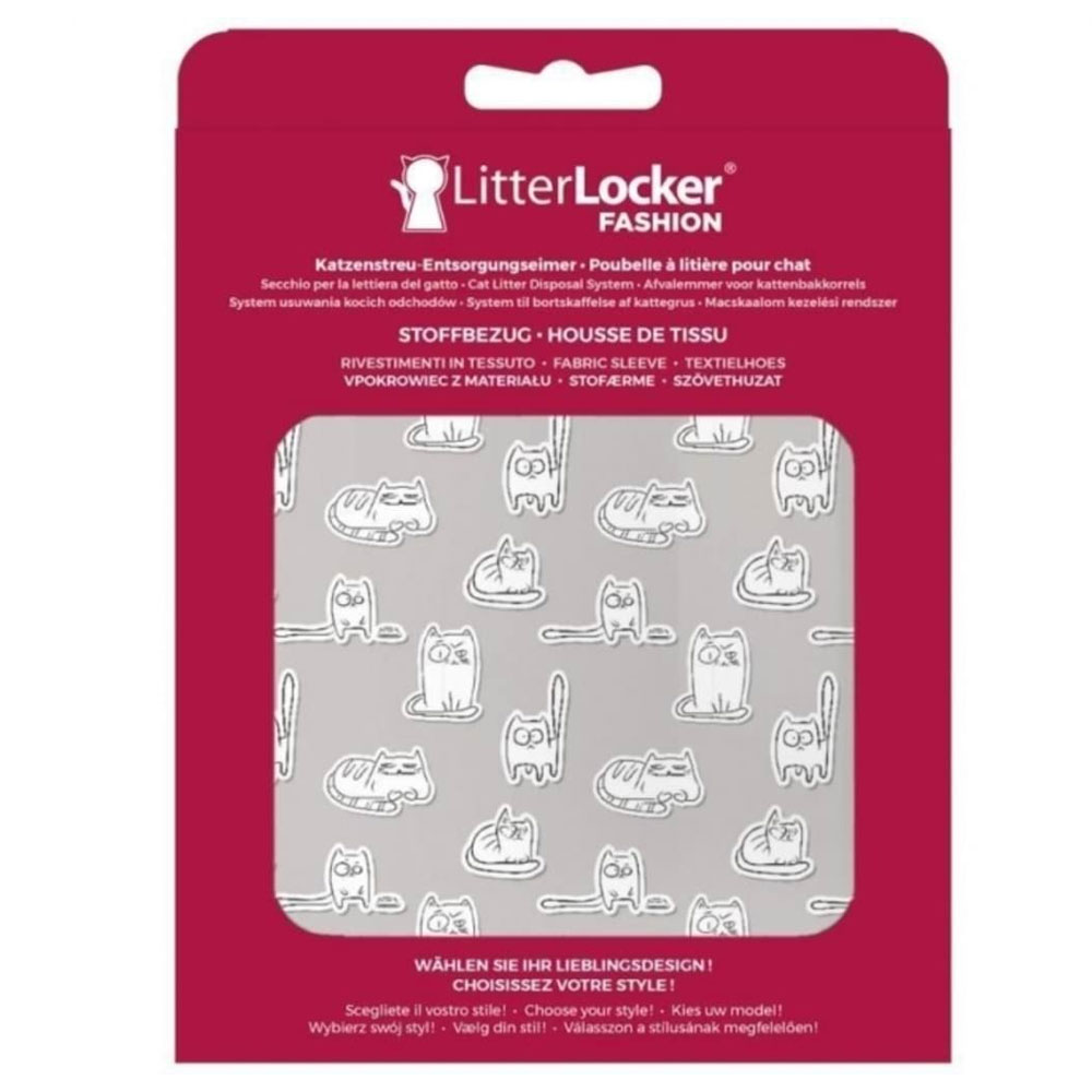 LitterLocker Fashion Bezug Paper Cats 