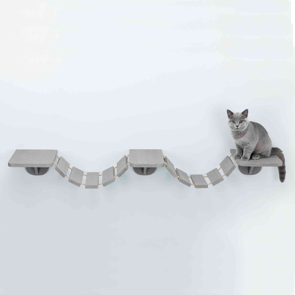 Trixie Kletterleiter zur Wandmontage - taupe 