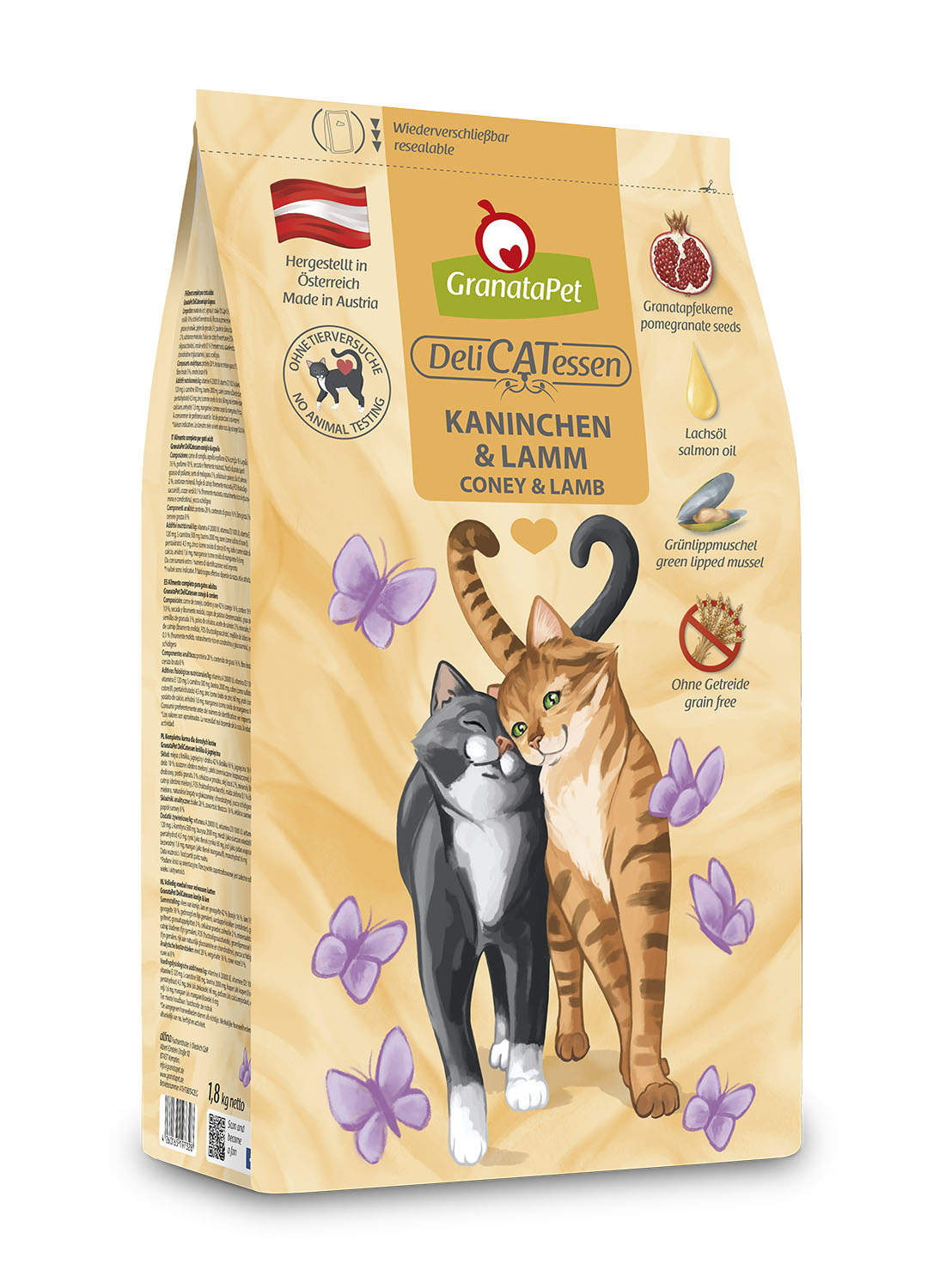 GranataPet DeliCatessen Kaninchen & Lamm Adult 1,8 kg