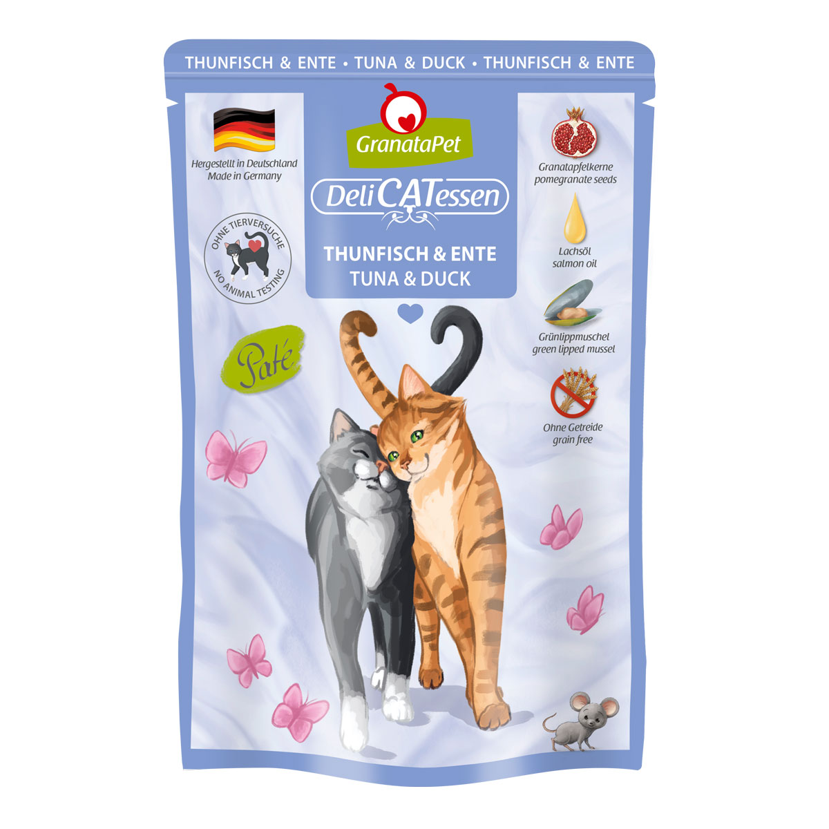 GranataPet Delicatessen Pouch Thunfisch & Ente 85 g 