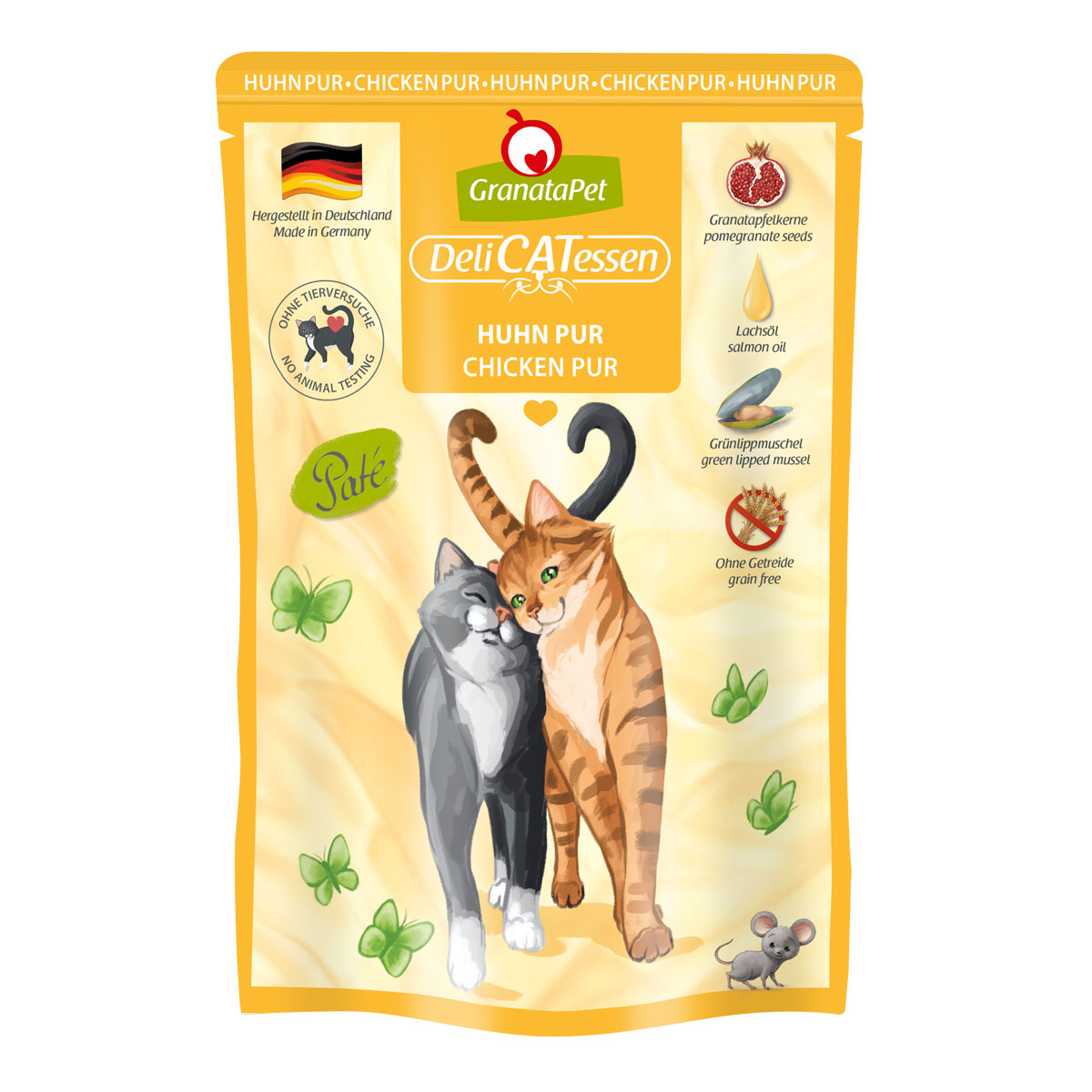 GranataPet Delicatessen Pouch Huhn PUR 85 g 