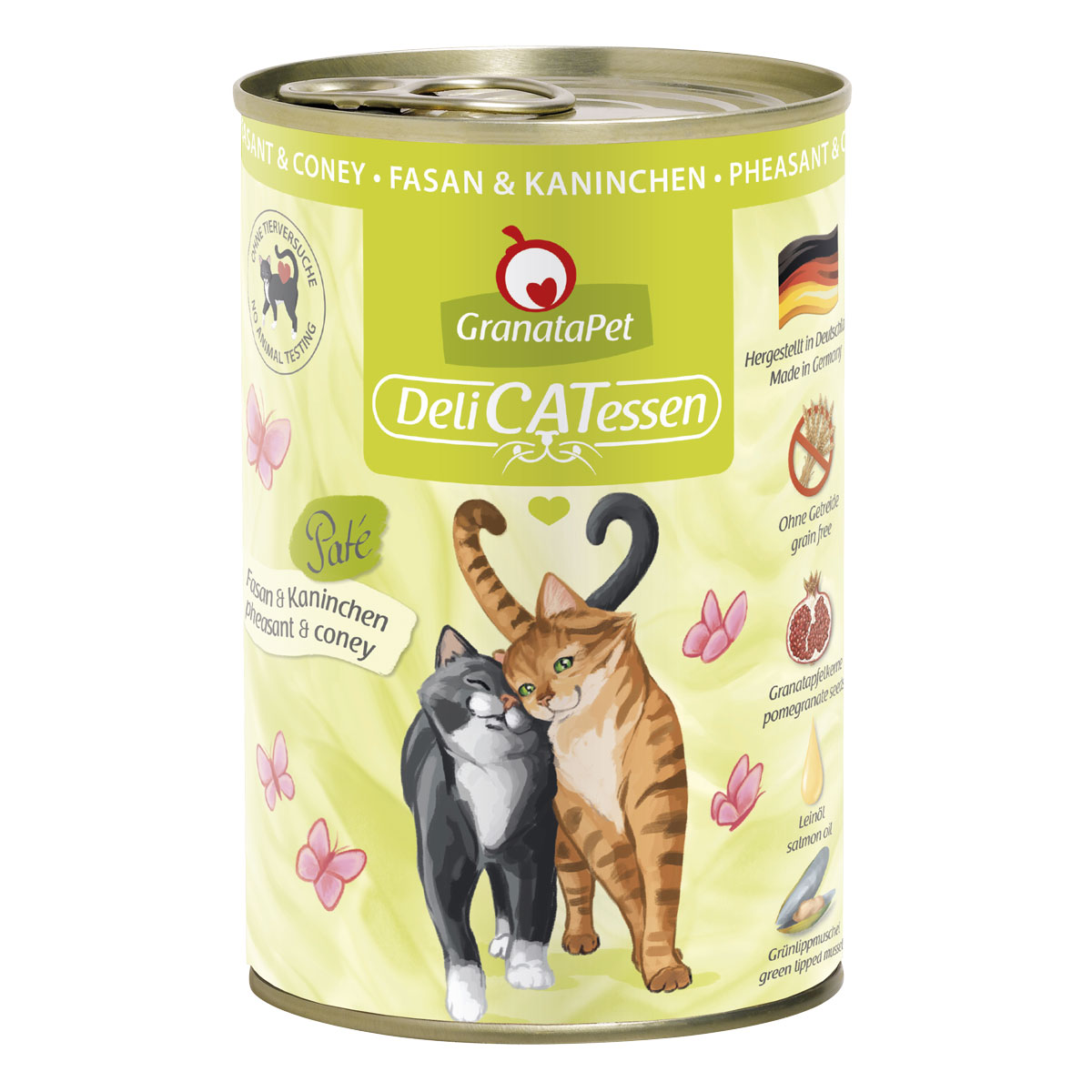 GranataPet Delicatessen Dose Fasan & Kaninchen 400 g