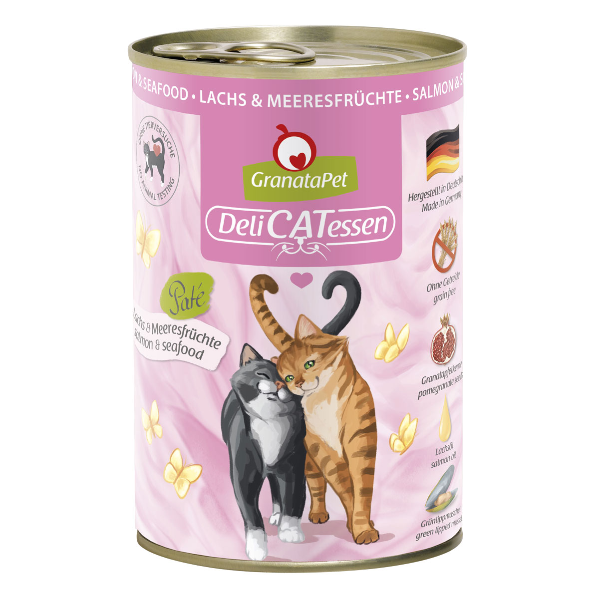 GranataPet Delicatessen Dose Lachs & Meeresfrüchte 400 g