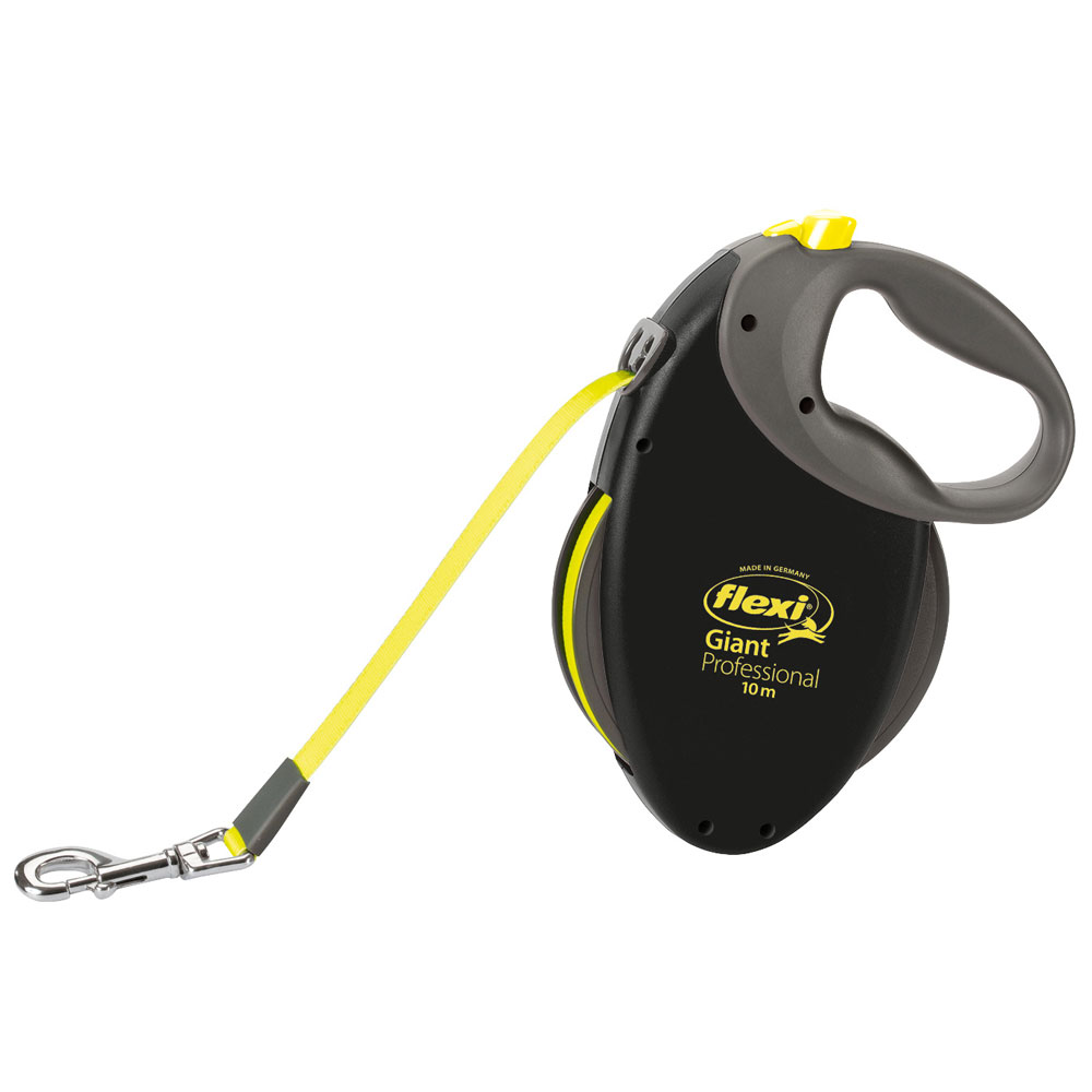 Flexi Rollleine GIANT PROFESSIONAL Gurt - 10m, bis 50kg 