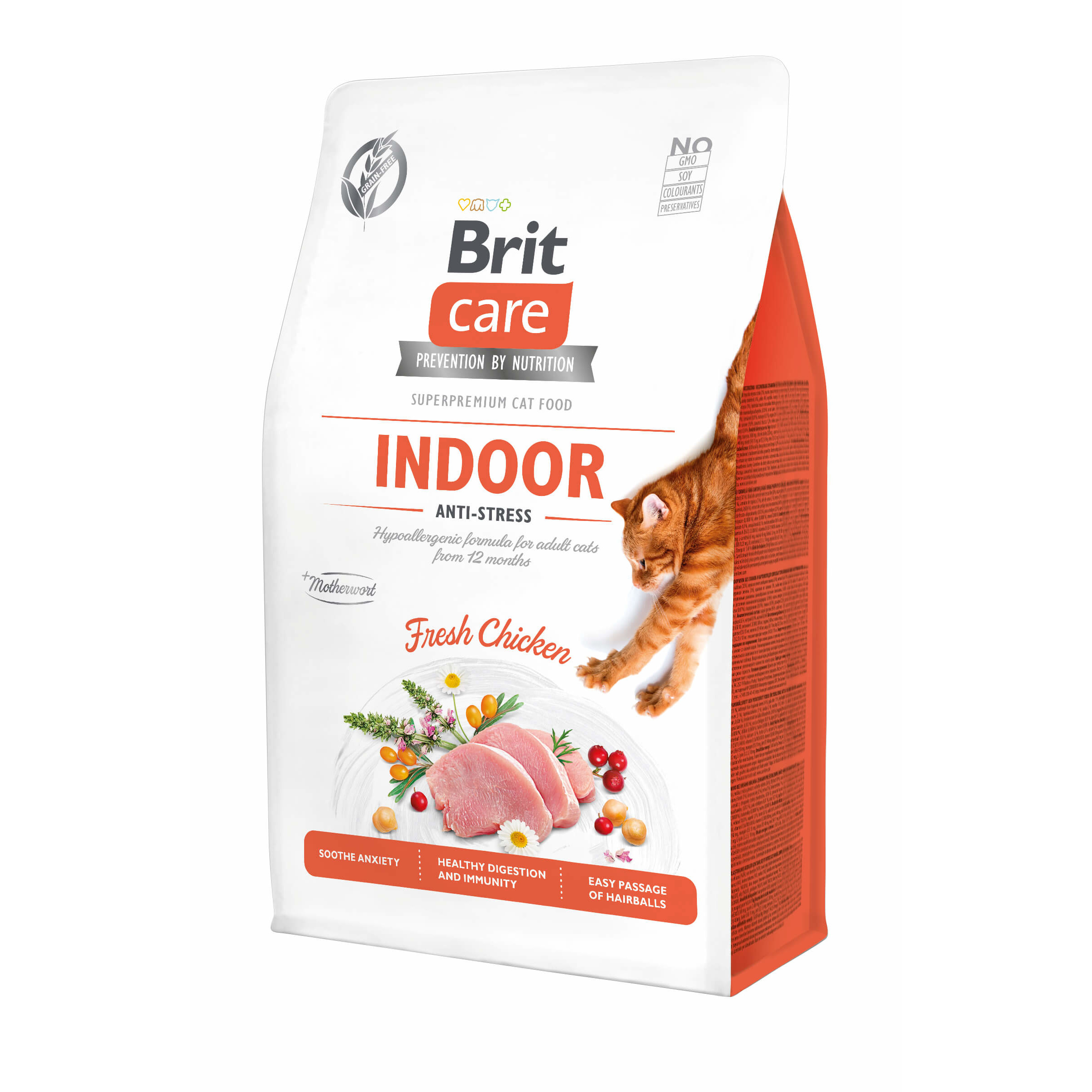 Brit Care Cat Grain-Free - Indoor - Anti-Stress 