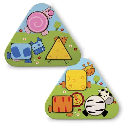 Legler Puzzle Tierfreunde 2er Set 