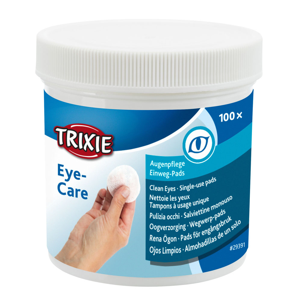 Trixie Augenpflege Einweg-Pads - 100 Stück 