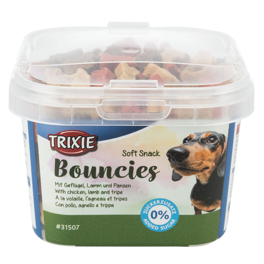 Trixie Soft Snack Bouncies Geflügel, Lamm und Pansen - 140g 