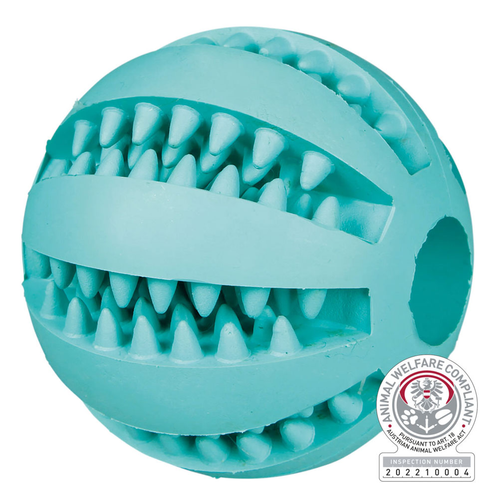 Trixie Denta Fun Ball mit Minzgeschmack 