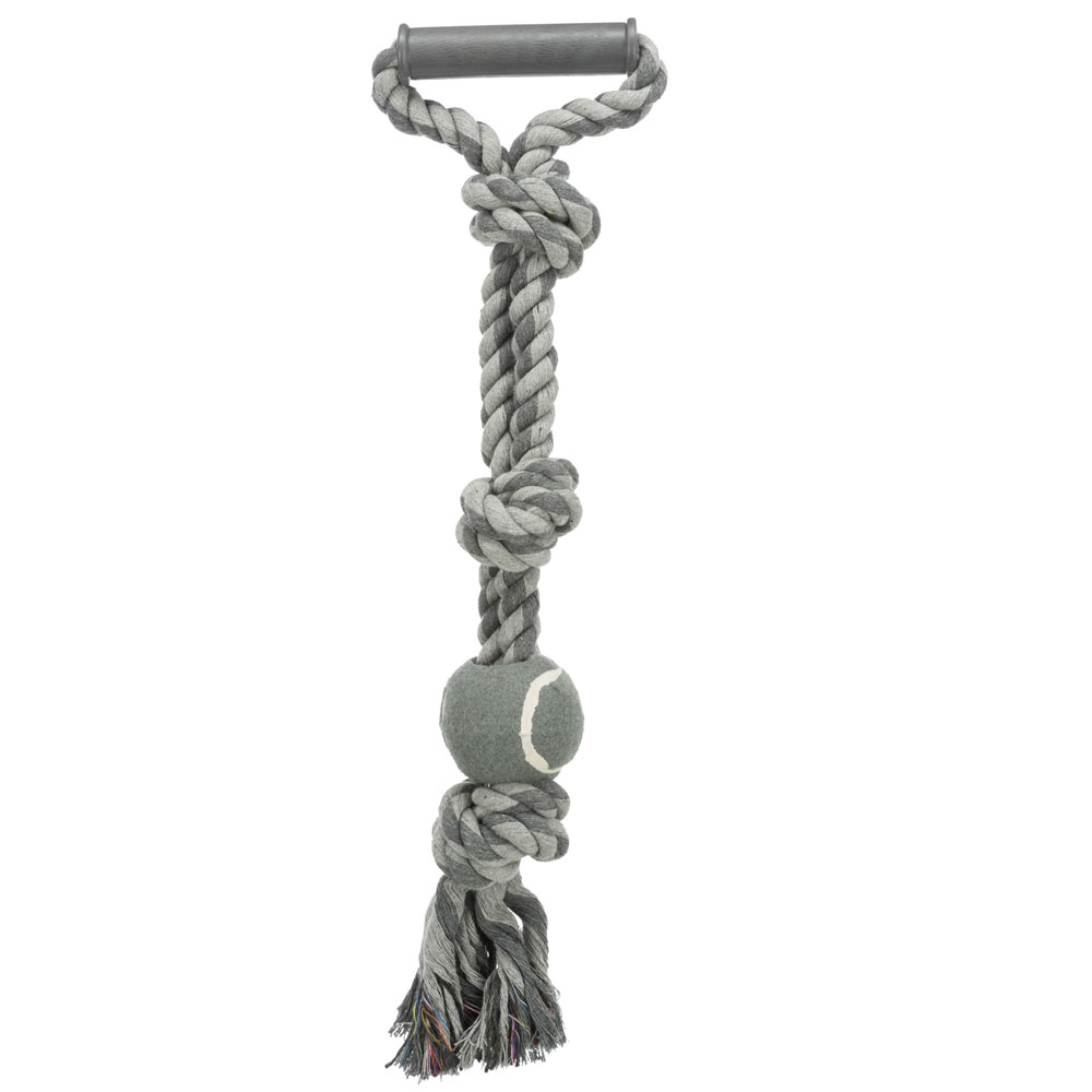Trixie Spieltau mit Tennisball - 50 cm 