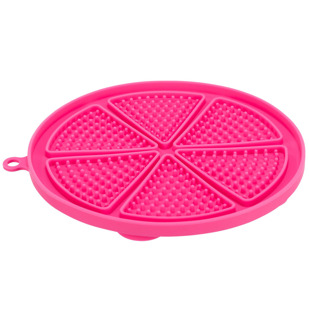 Trixie Lick’n'Snack Matte rund mit Saugnäpfen 