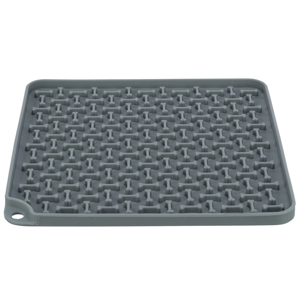 Trixie Lick’n'Snack Matte quadratisch, dunkelgrau 