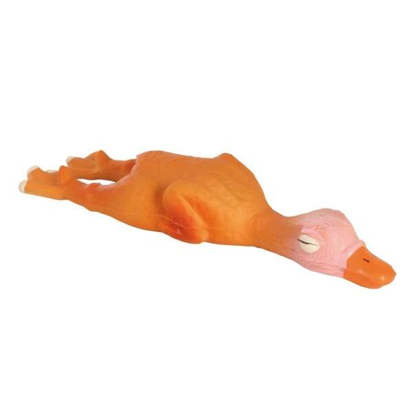 Trixie Mini-Ente aus Latex - 14 cm 