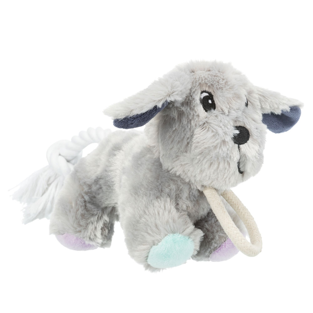 Trixie Junior Plüschhund mit Tau 