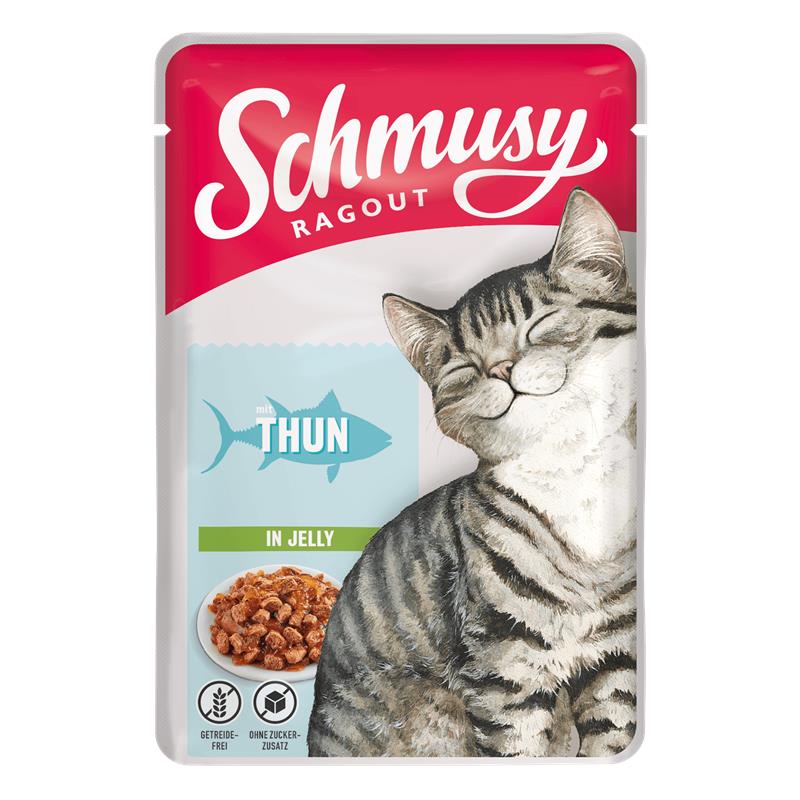Schmusy Ragout mit Thunfisch in Jelly 100g 
