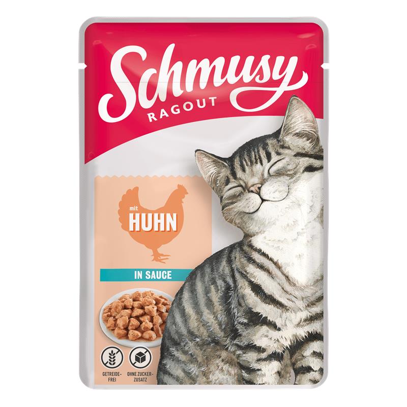 Schmusy Ragout mit Huhn in Sauce 100g 