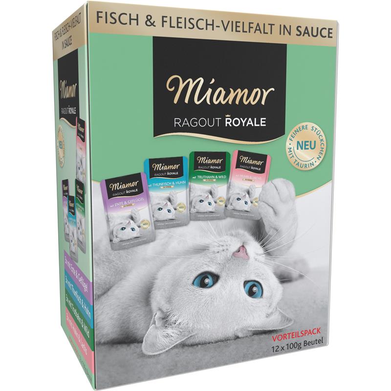 Miamor MP Ragout Royale in Sauce 12x100g 