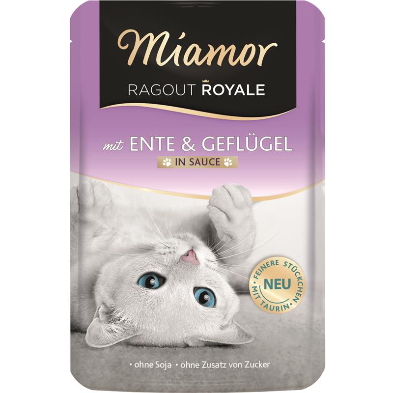 Miamor Ragout Royale in Soße 100g Ente & Geflügel