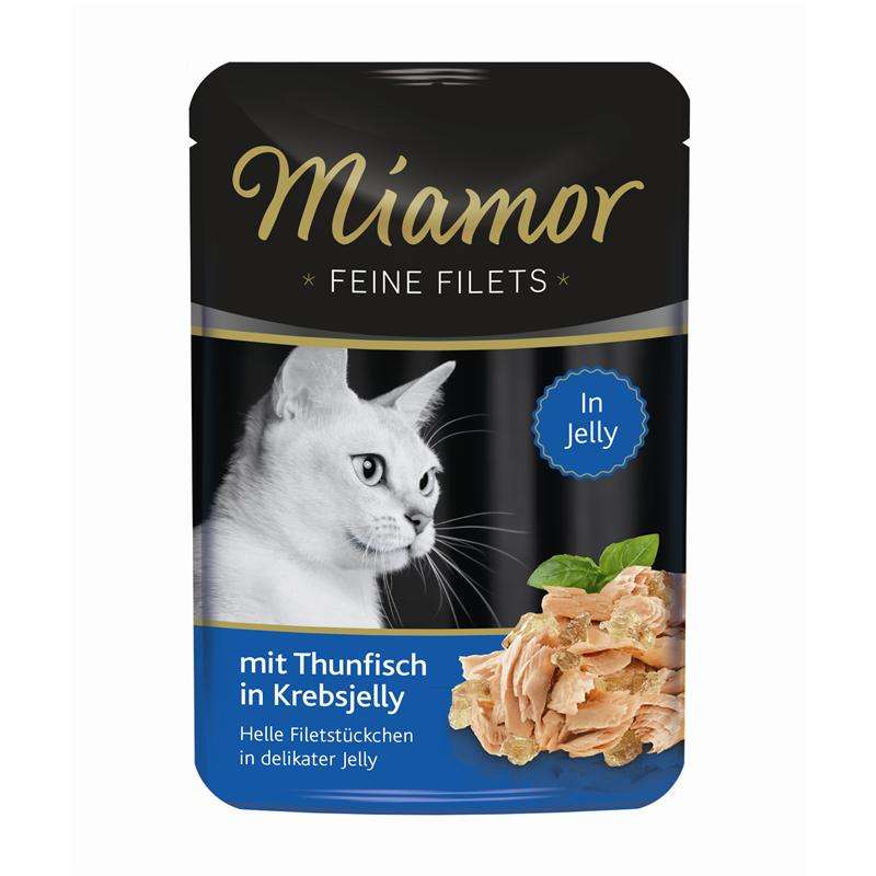 Miamor Feine Filets PB Thunfisch in Krebsjelly 100g 