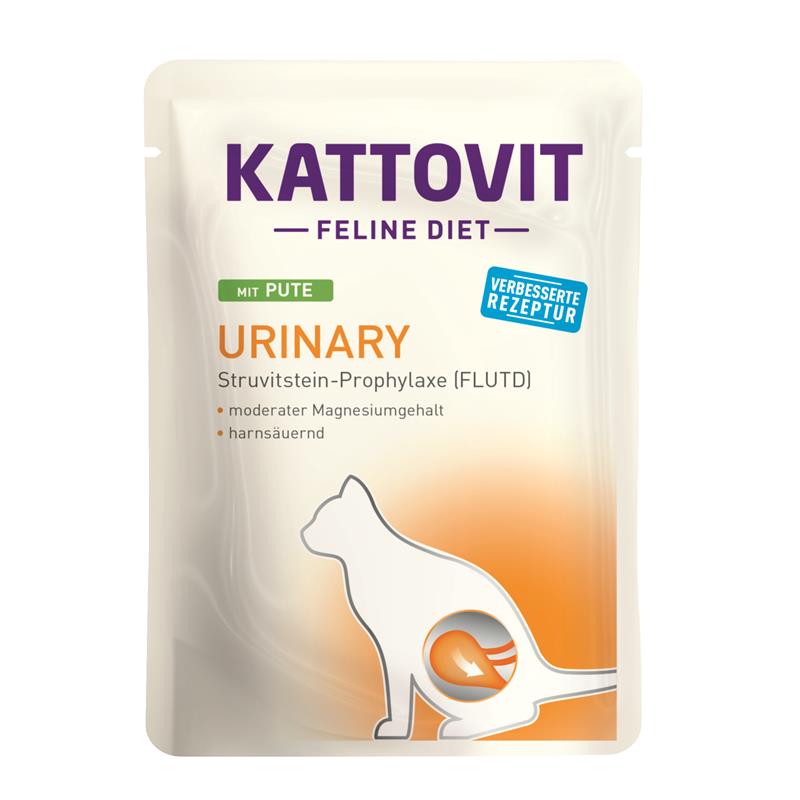 Kattovit PB Feline Diet Urinary mit Pute 85g 