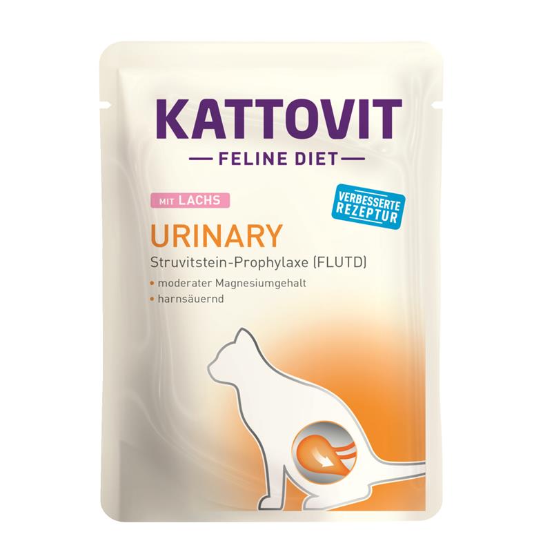 Kattovit PB Feline Diet Urinary mit Lachs 85g 