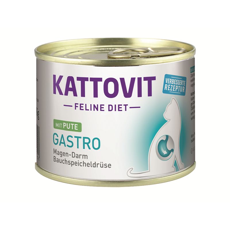 Kattovit Dose Feline Diet Gastro Pute 185g 