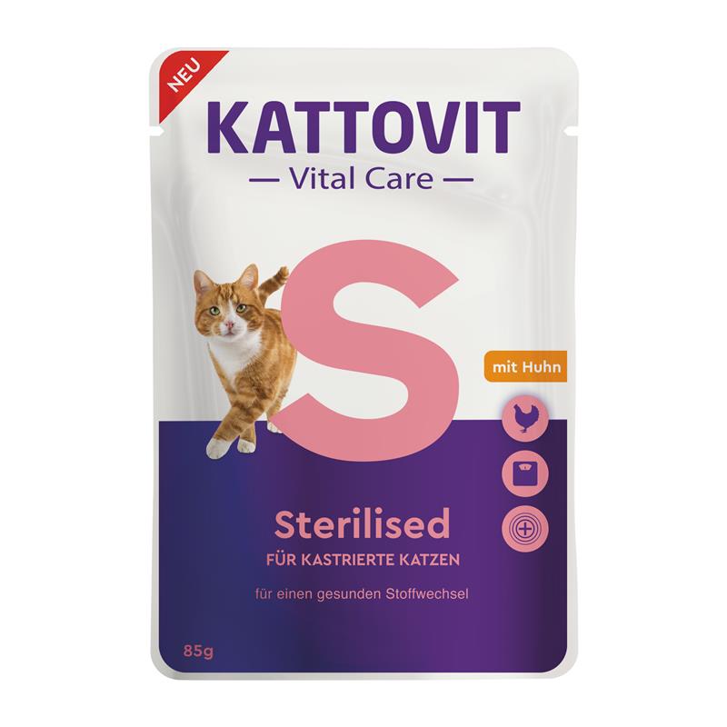Kattovit PB Vital Care Sterilised 85g 