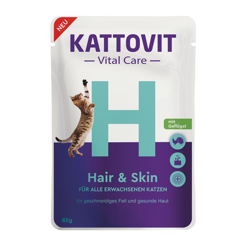 Kattovit PB Vital Care Hair & Skin 85g 