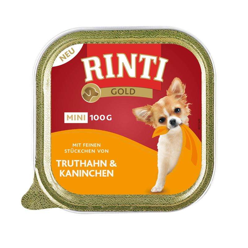 RINTI Gold Mini Truthahn & Kaninchen 100g 
