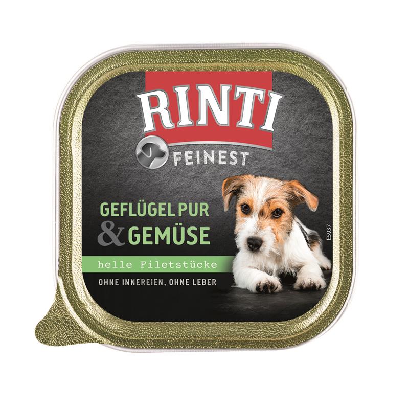 Rinti Schale Feinest Geflügel & Gemüse 150g 