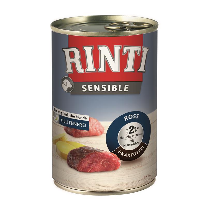 Rinti Sensible Ross, Hühnerleber & Kartoffel 400g 