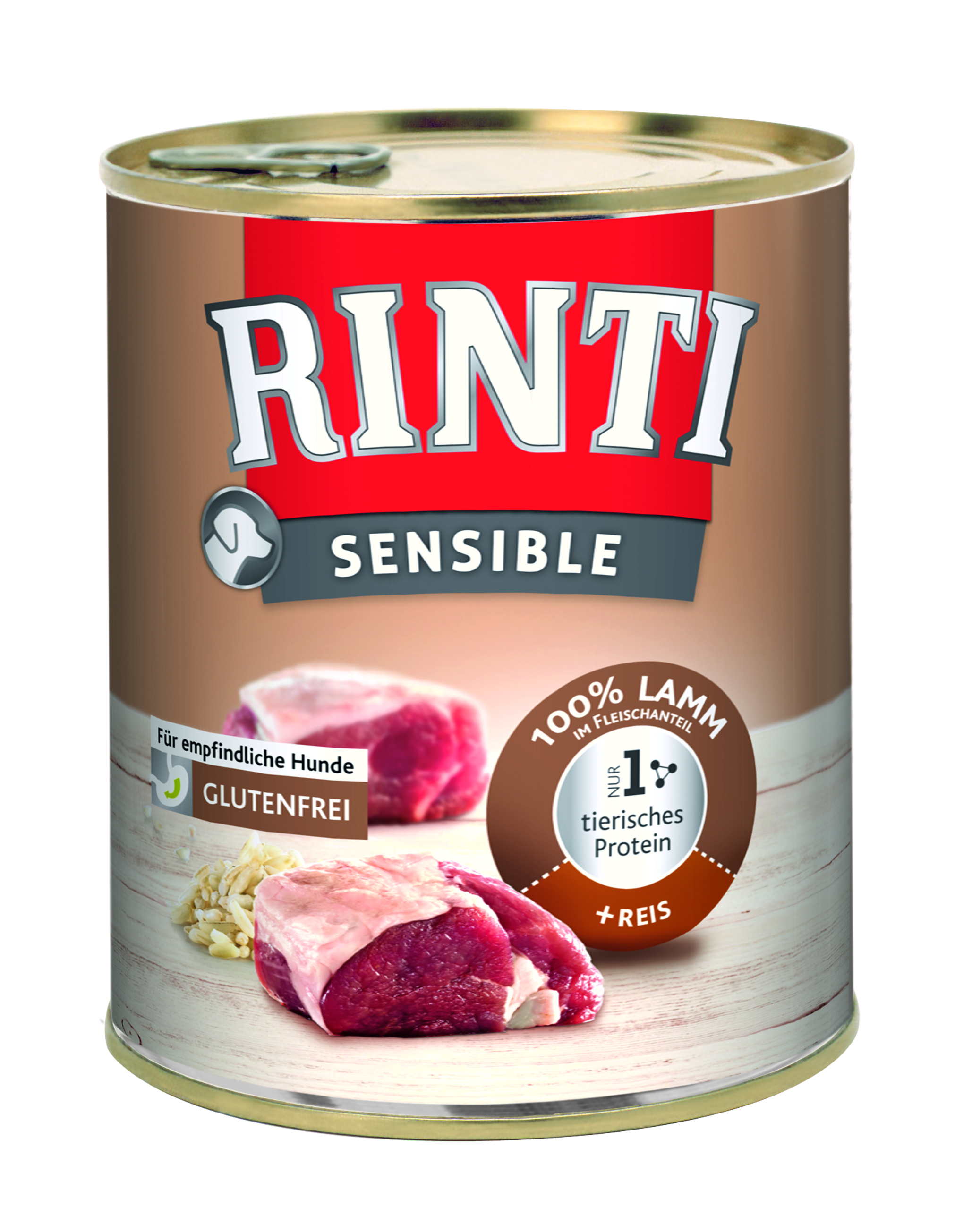 Rinti Dose Sensible Lamm & Reis 800g 