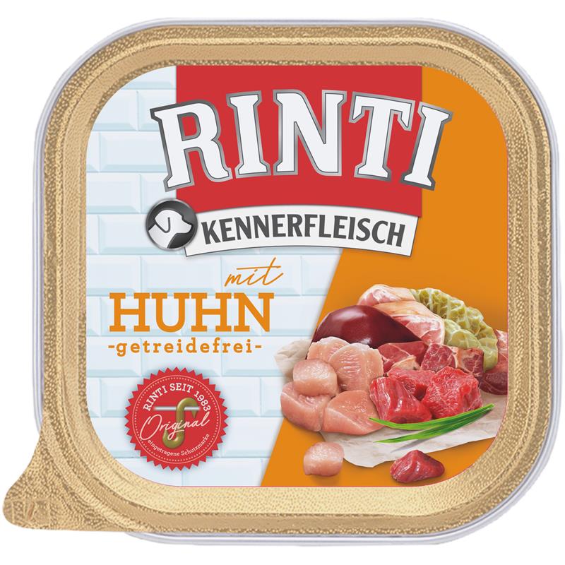 Rinti Schale Kennerfleisch mit Huhn 300g 