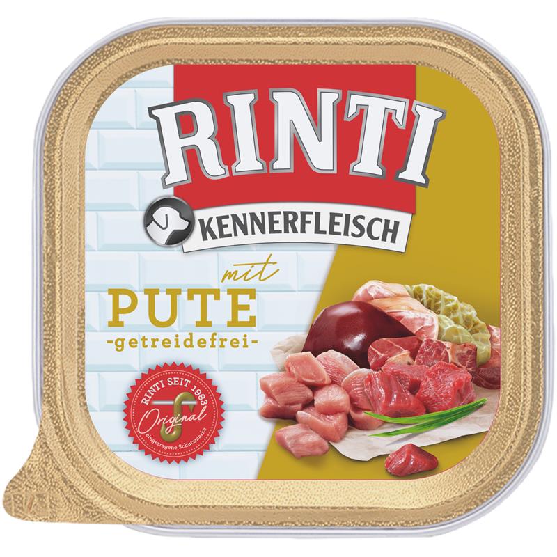 Rinti Schale Kennerfleisch mit Pute 300g 