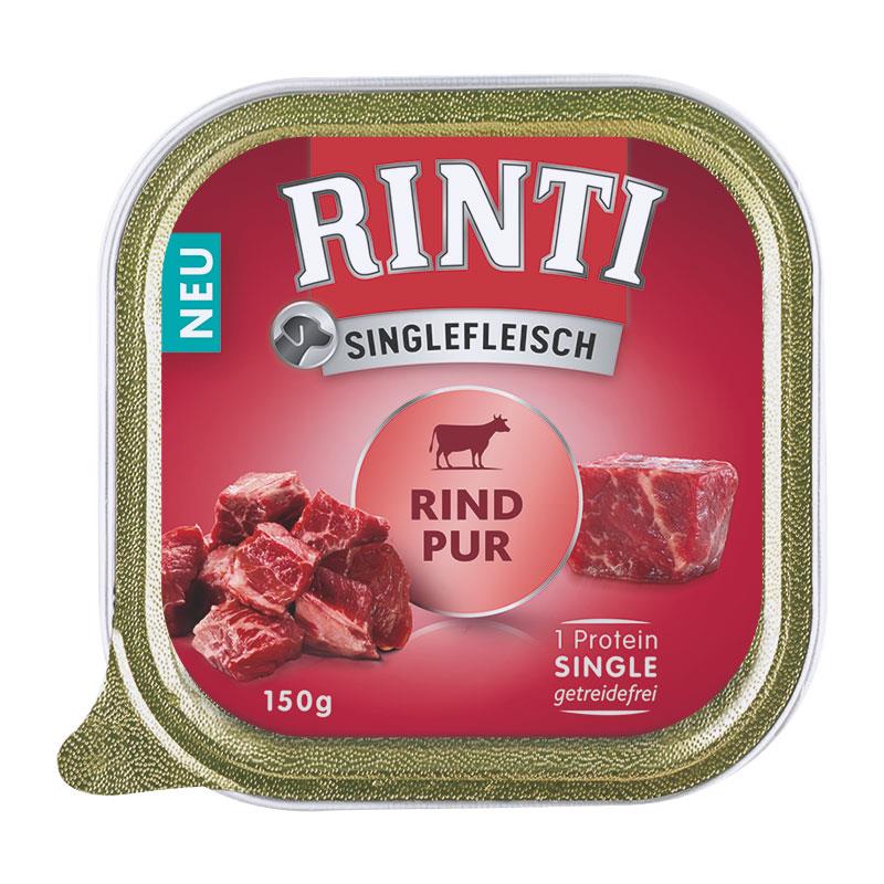 Rinti Schale Singlefleisch Rind Pur 150g 