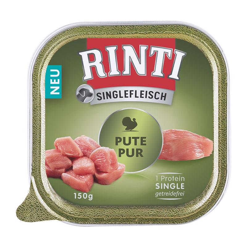 Rinti Schale Singlefleisch Pute Pur 150g 