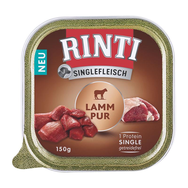 Rinti Schale Singlefleisch Lamm Pur 150g 