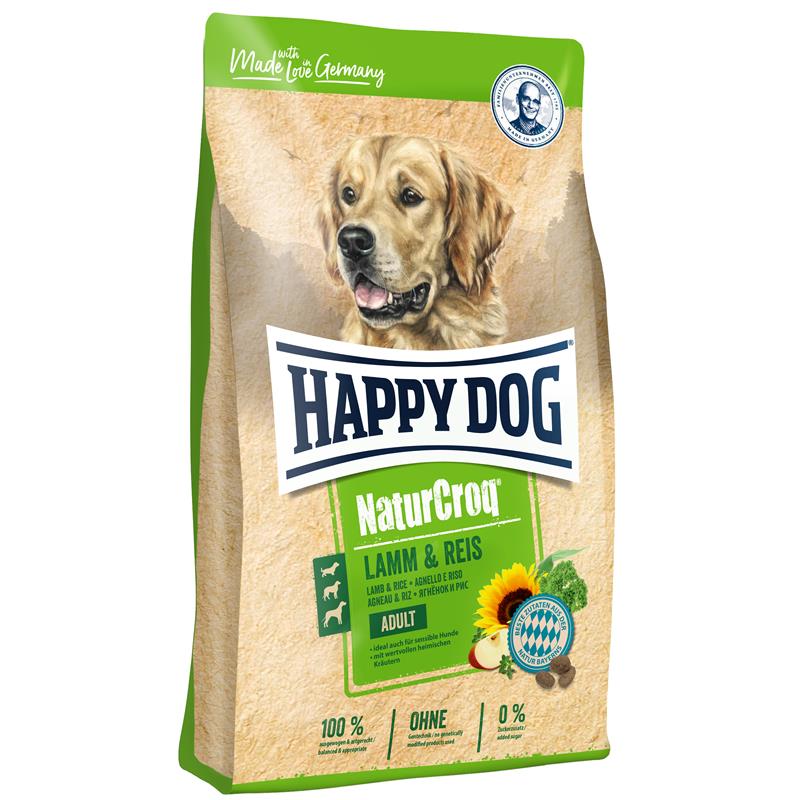 Happy Dog NaturCroq Lamm & Reis 