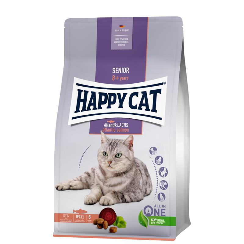 Happy Cat Senior Atlantik Lachs 
