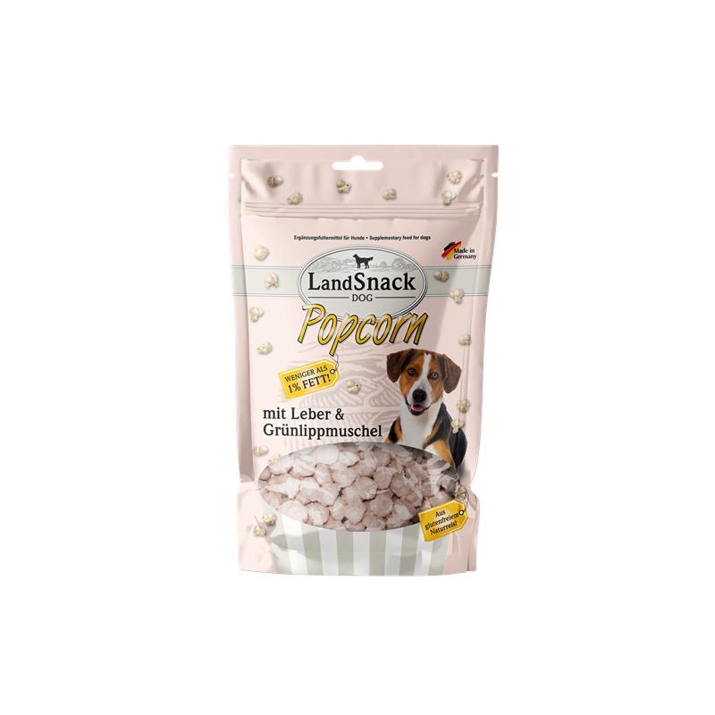 LandSnack Popcorn mit Leber und Grünlippmuschel - 100g 