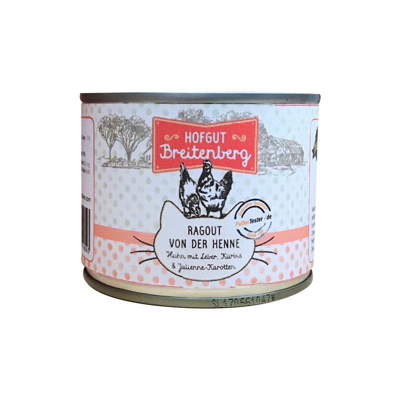 Hofgut Breitenberg Cat Ragout von der Henne 180g 