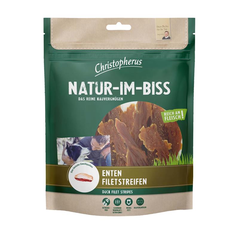 Christopherus Snack Entenfiletstreifen 300g 
