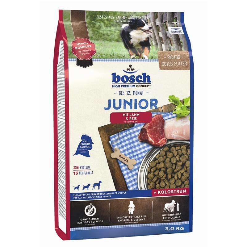 Bosch Junior Lamm & Reis 3 Kg