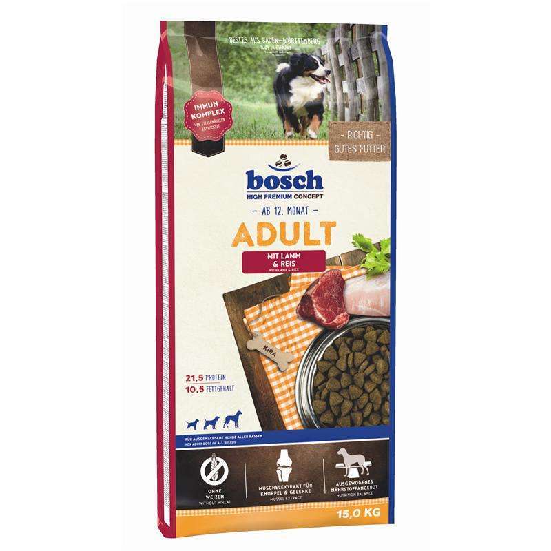 Bosch Adult Lamm & Reis 15 Kg