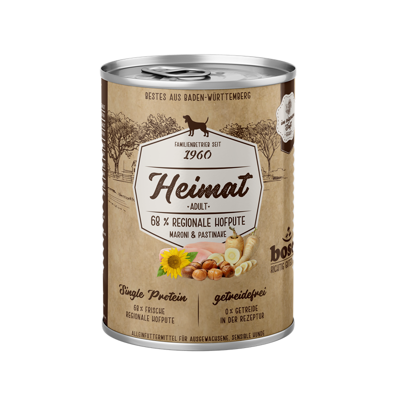 Bosch Heimat Dose Adult Regionale Hofpute 400g 