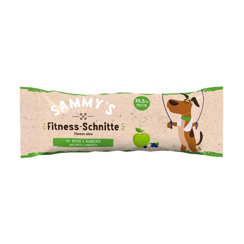 Bosch Sammys Fitness-Schnitte mit Äpfeln & Blaubeeren 25g 