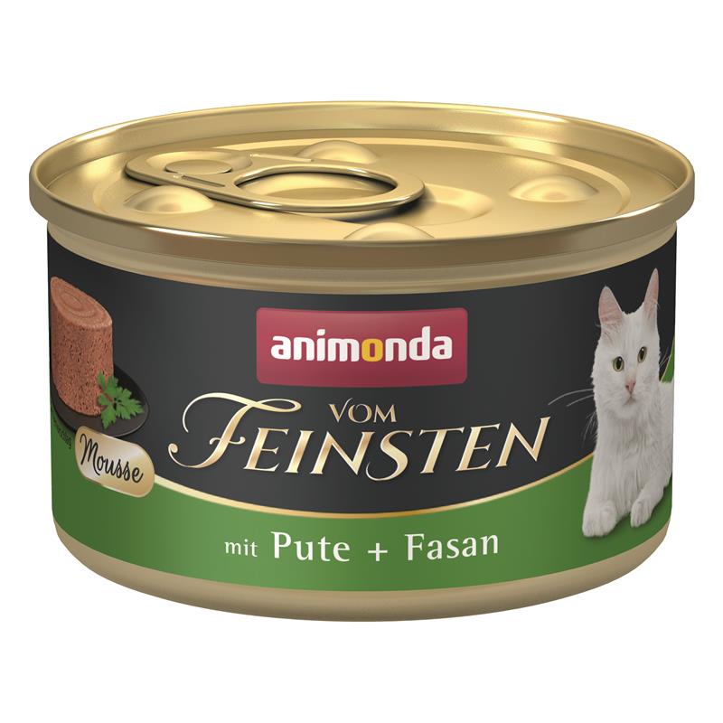 Animonda vom Feinsten Mousse Adult Pute & Fasan 85g 