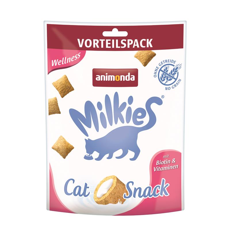 Animonda Snack Milkie Knusperkissen Wellness 120g 